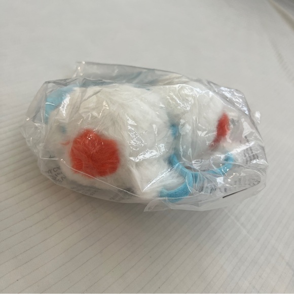 NWT Earmuffs Cute Silly Funny Snowman White Blue Orange